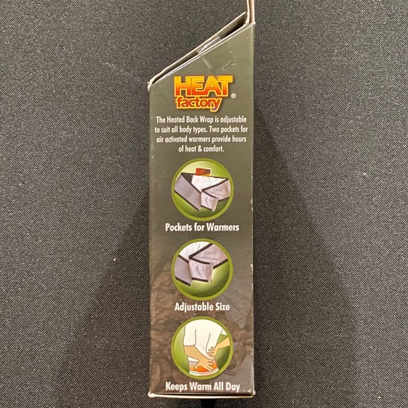Heat Factory ~ Heated Back Wrap ~ Brand New! - Picture 3 of 4